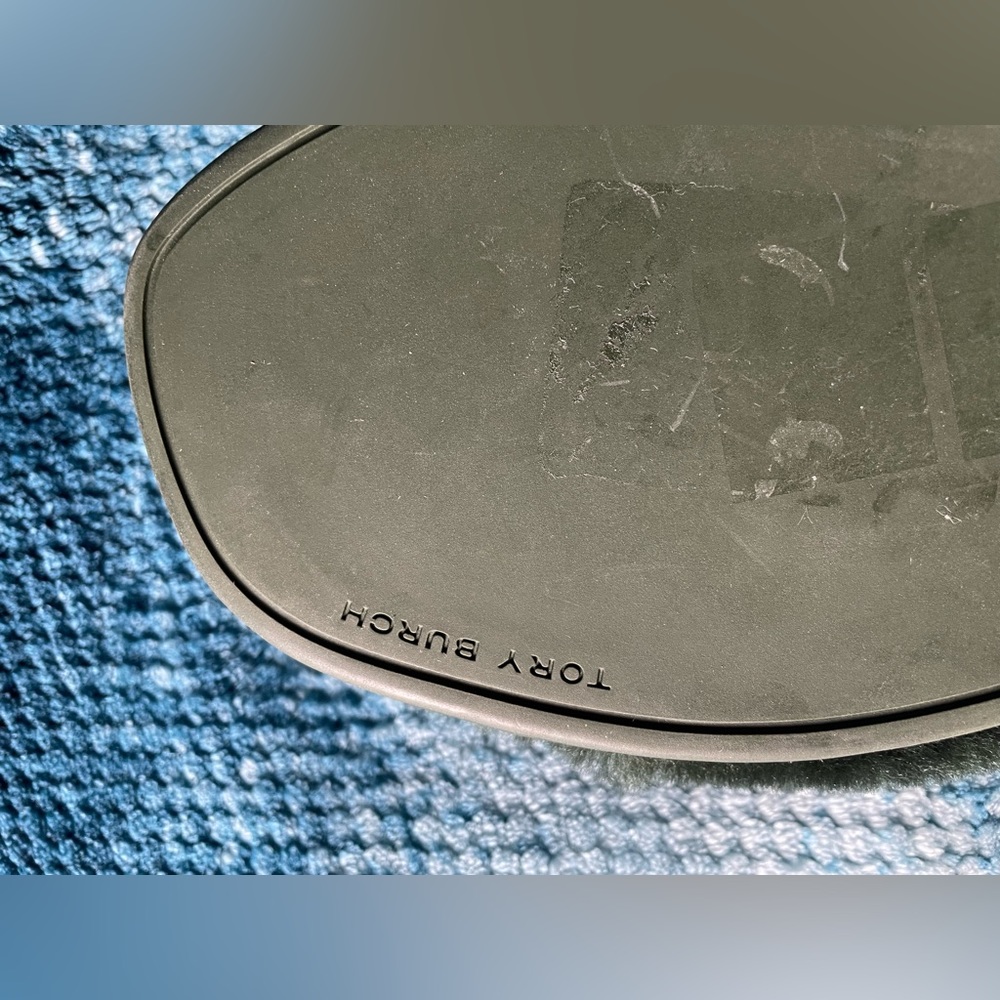 Tory Burch Fuzzy Slides - image 3